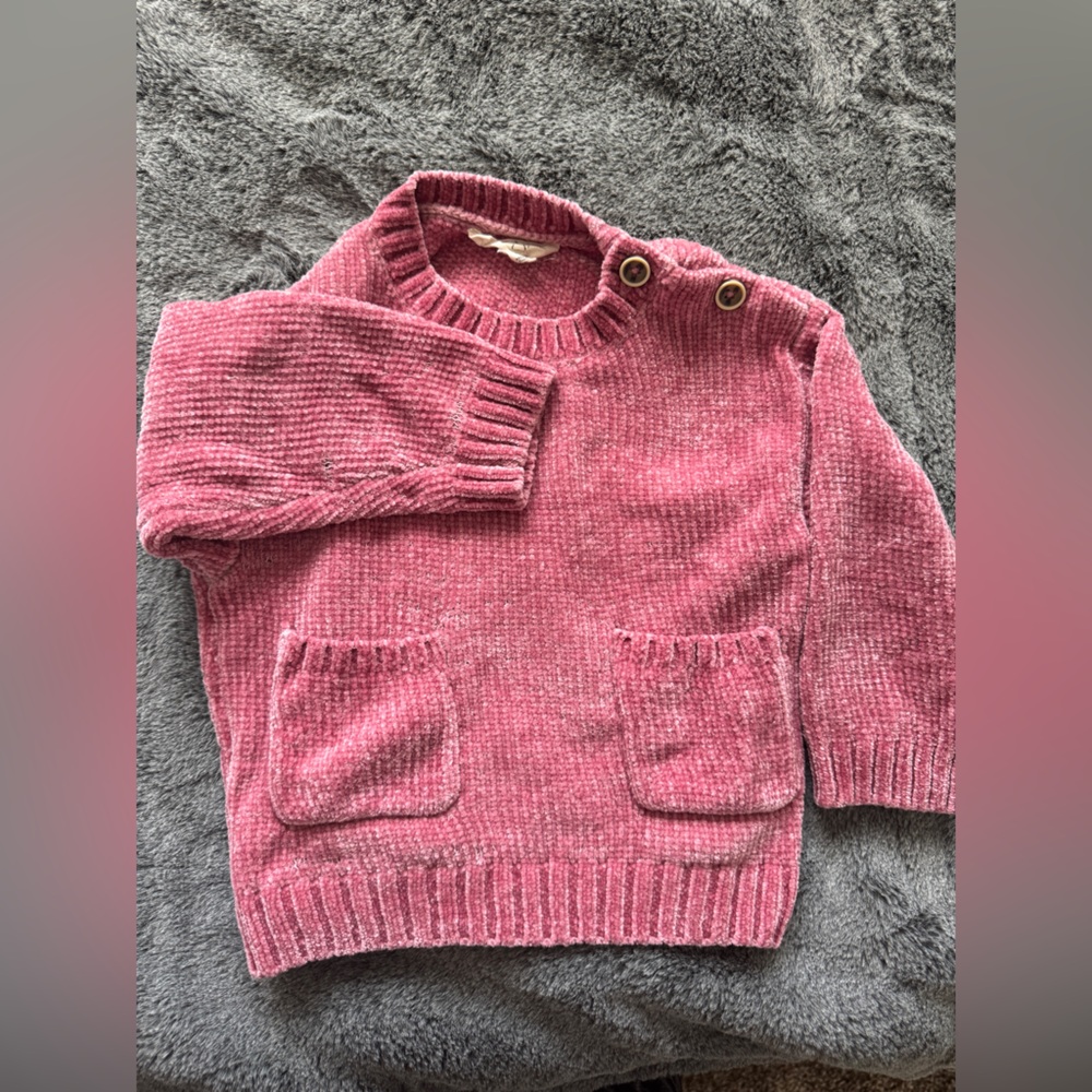 Pink Baby Sweater